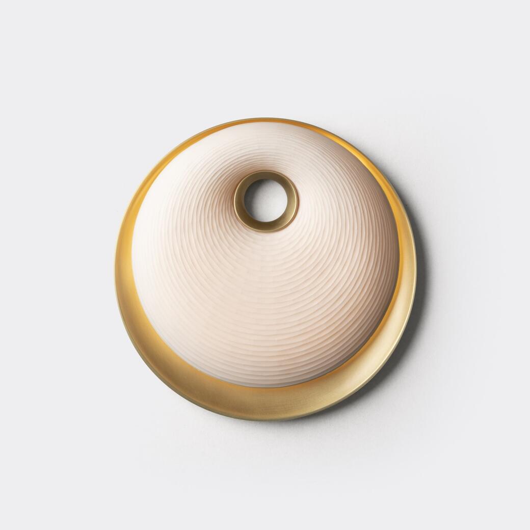 Torus Sconce, Light Bronze Patina