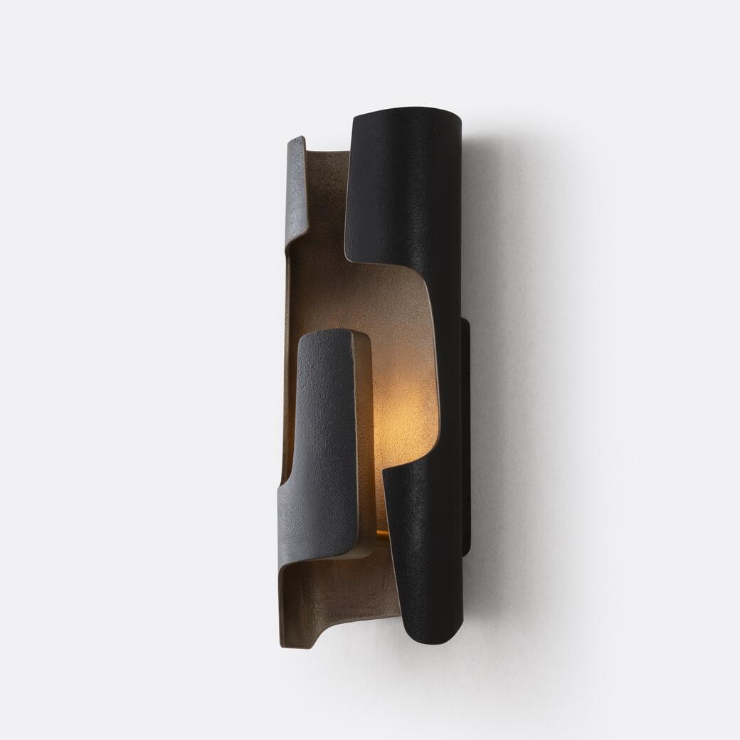 Ronin Sconce, Monument Dark Bronze, Left Facing