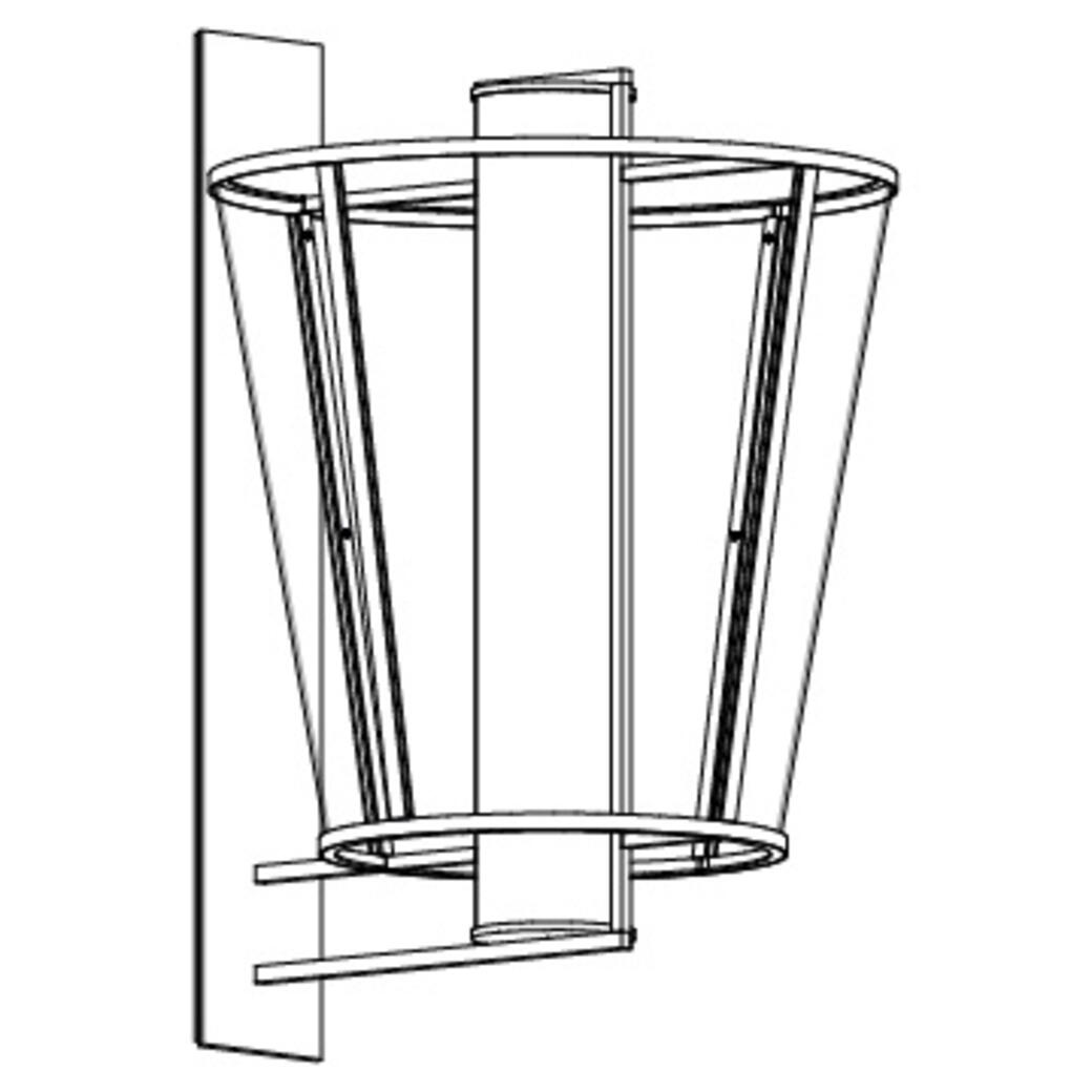 Lu Sconce, 31.5 w in, 47.25 h in