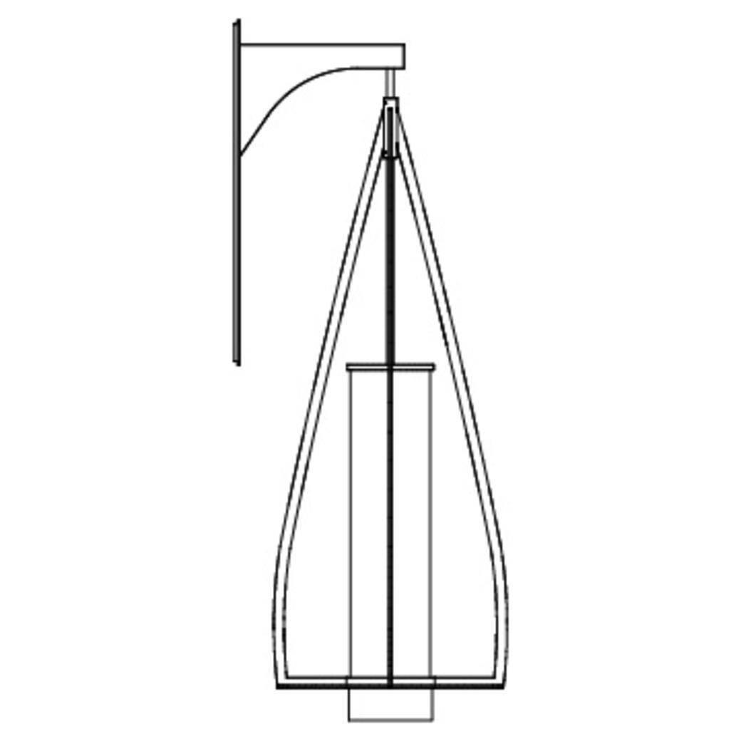 Topo Sconce, 51.5 h in